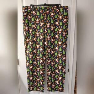 You Look Ugly Today Men’s Ugly Christmas Pants – Black, XXL, Holiday Party Ready